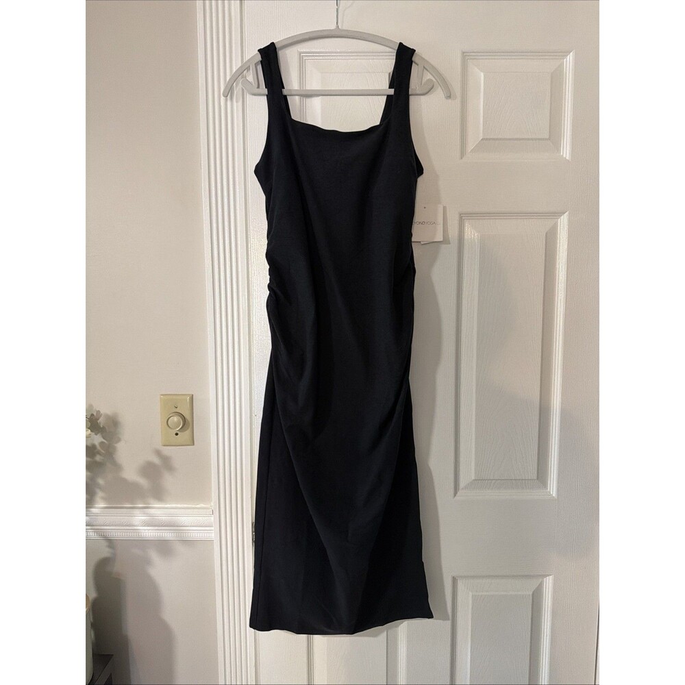 Beyond Yoga Spacedye™ Icon Maternity Dress Darkest Night L